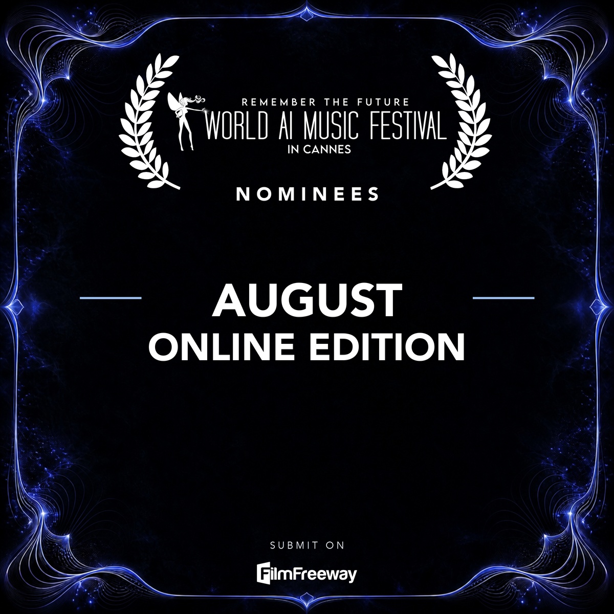 Nommés d'août 2026 du World AI Music Festival in Cannes — couverture